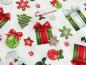 Preview: Patchwork Stoff Studio E Geschenkpäckchen Schneemann Detailansicht